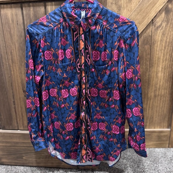 ANTHROPOLOGIE RELAXED BUTTONDOWN BLOUSE - Picture 1 of 8
